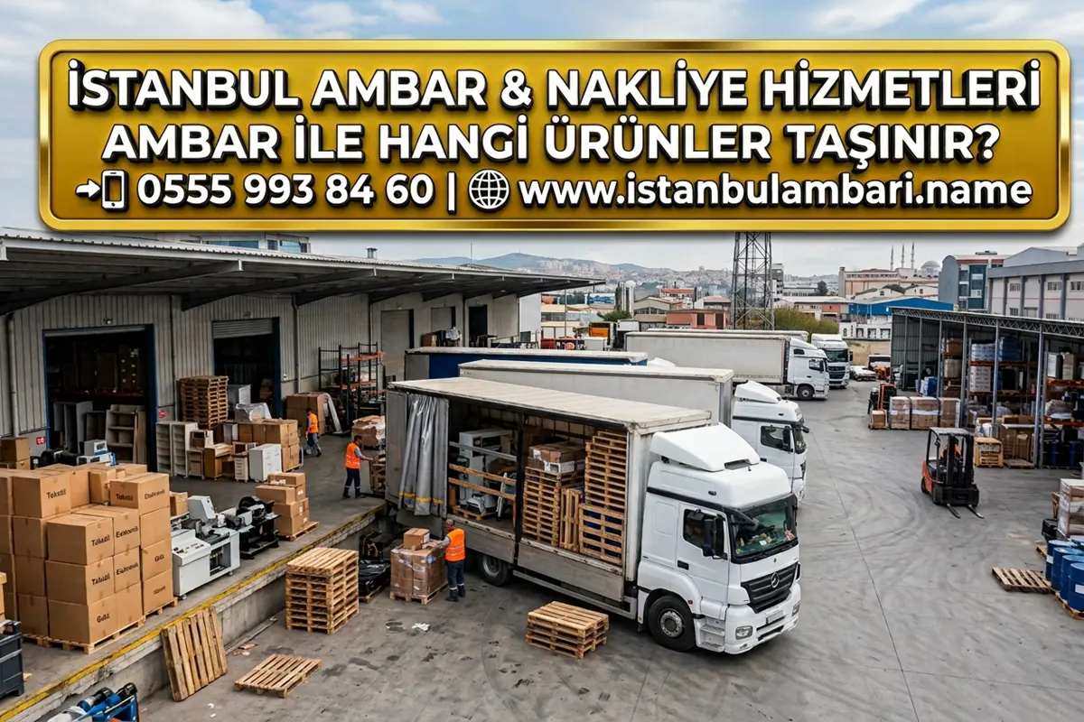 AMBAR İLE HANGİ ÜRÜNLER TAŞINIR?