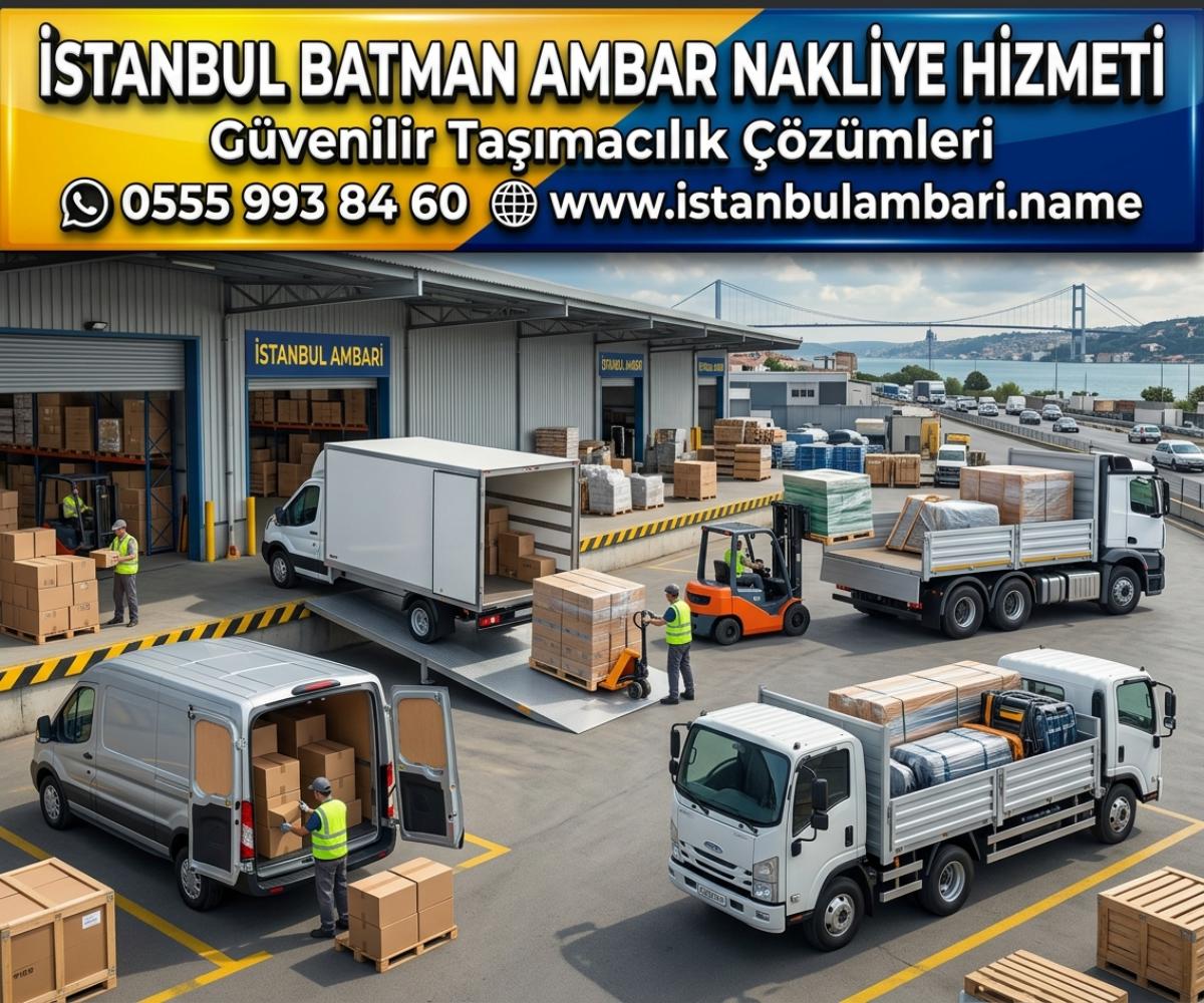 İSTANBUL BATMAN AMBAR HİZMETİ