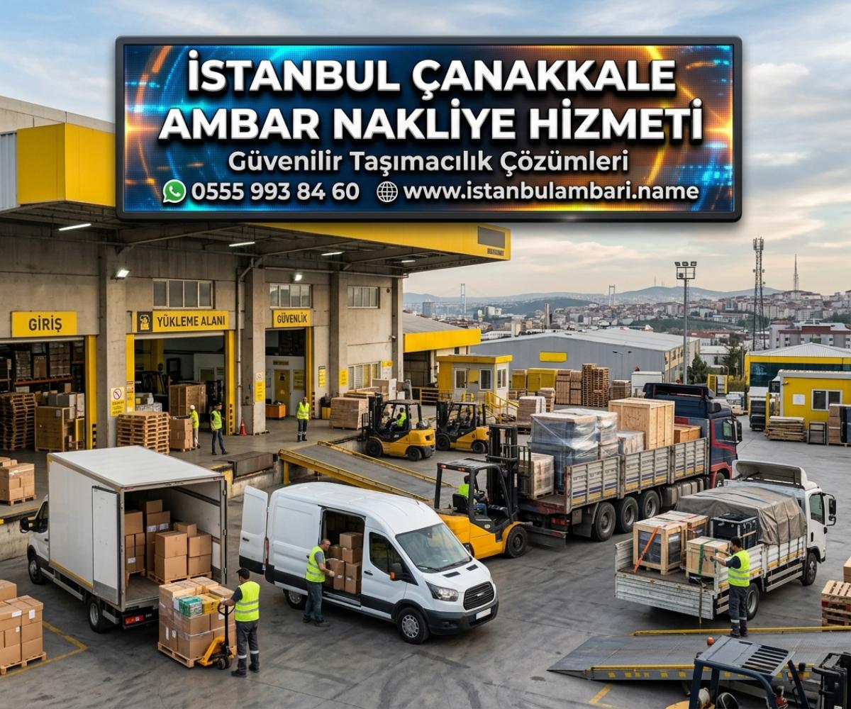 İSTANBUL ÇANAKKALE AMBAR HİZMETİ
