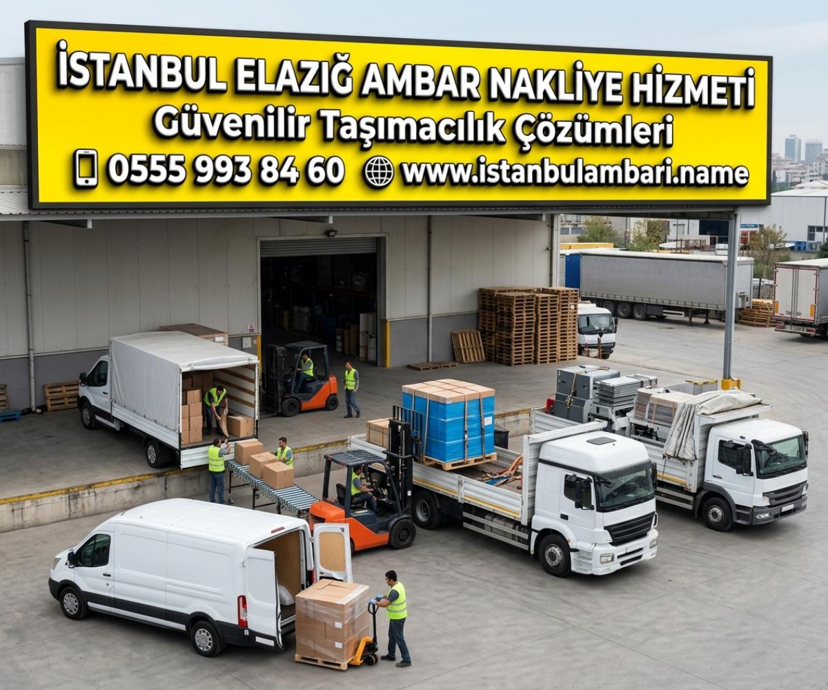 İSTANBUL ELAZIĞ AMBAR HİZMETİ