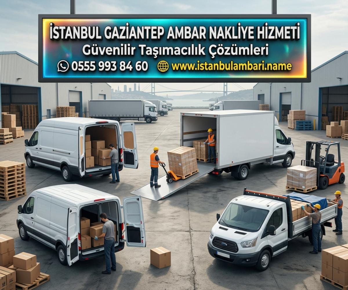 İSTANBUL GAZİANTEP AMBAR HİZMETİ