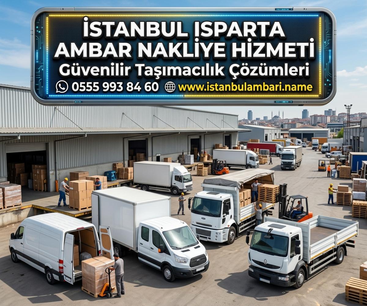 İSTANBUL ISPARTA AMBAR HİZMETİ
