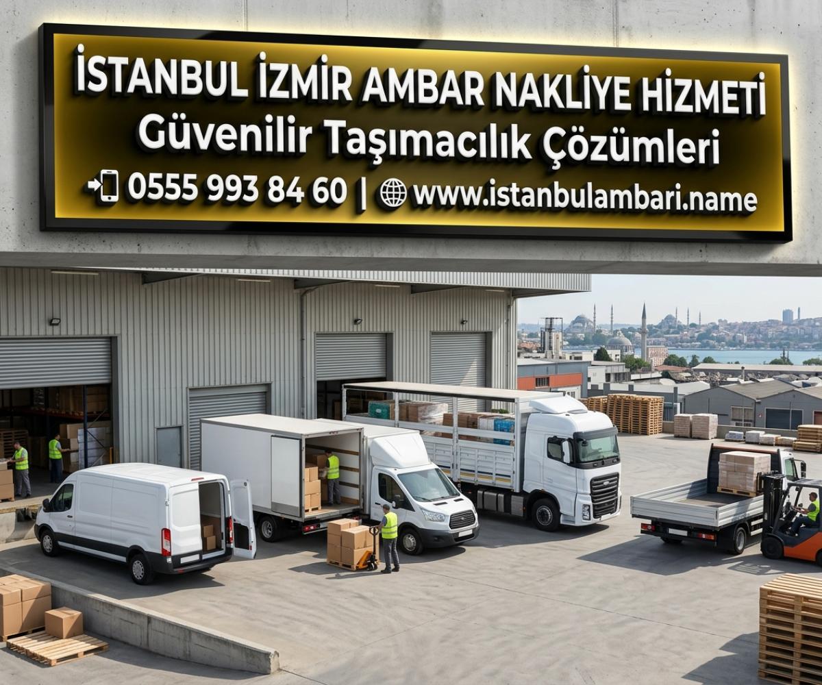 İSTANBUL İZMİR AMBAR HİZMETİ