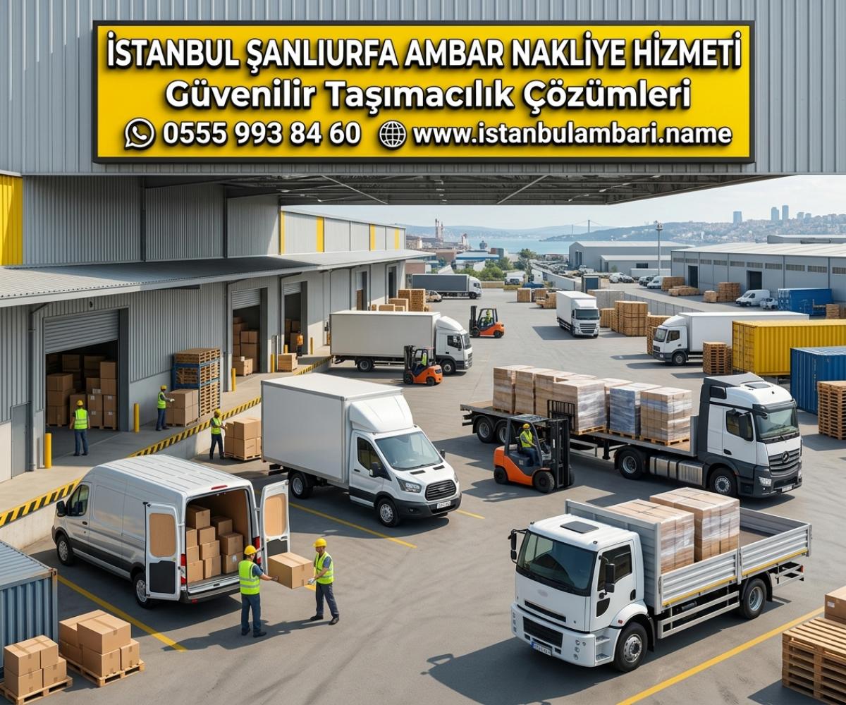 İSTANBUL ŞANLIURFA AMBAR HİZMETİ