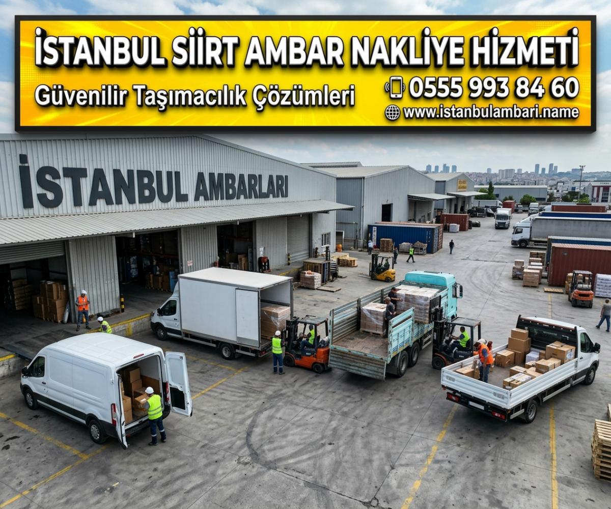 İSTANBUL SİİRT AMBAR HİZMETİ