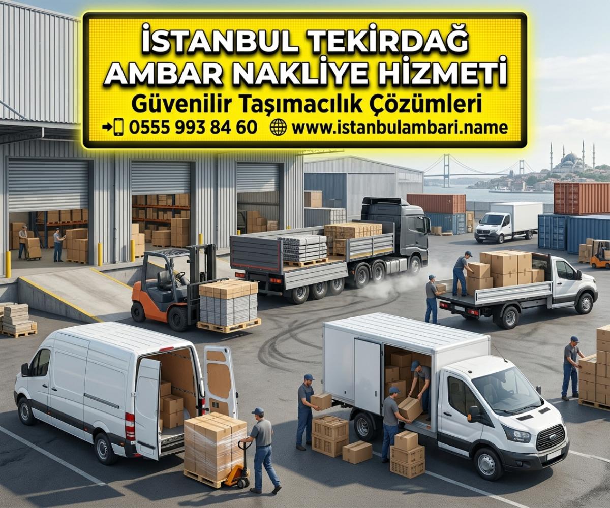İSTANBUL TEKİRDAĞ AMBAR HİZMETİ